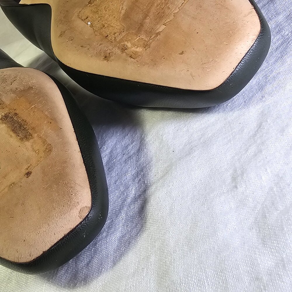Vince Brody Genuine Leather Mary Jane Ballet Flat EU40 US9 Eden Dark Olive - Picture 9 of 13